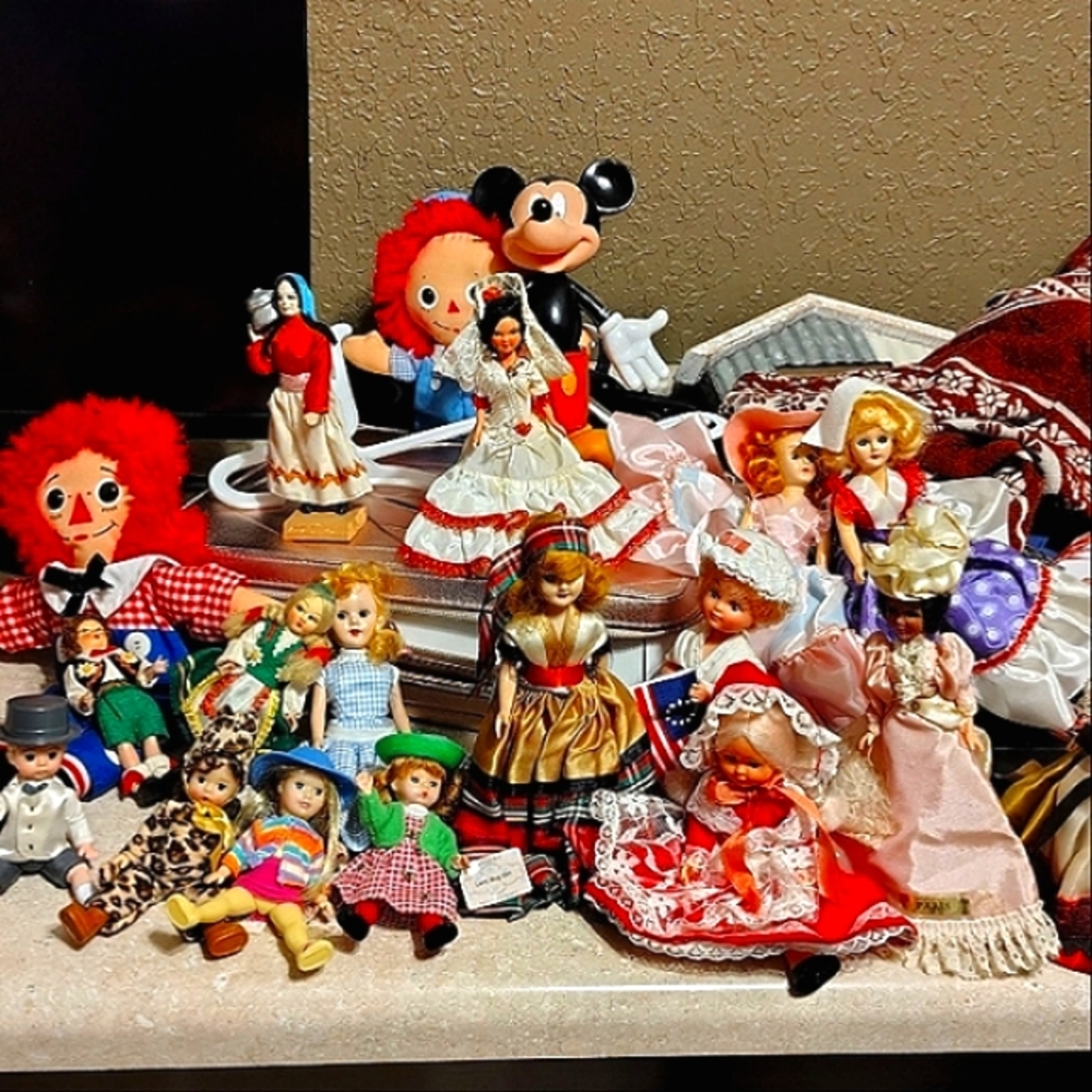 🪆🧚‍♀️VINTAGE/ ANTIQUE DOLL⚘️ - Picture 12 of 16